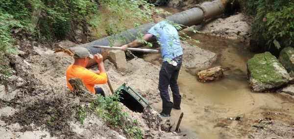 [Russell McBride and Emily Arnold digging, 09:51:28, 30.8622630, -83.2982530]