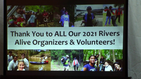 [Movie: Thank You to All our 2021 Rivers Alive Organizers & Volunteers! --Jen McCoy (18M)]