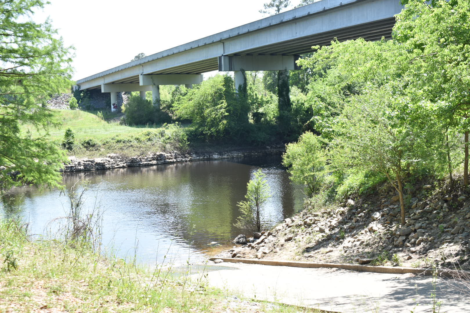 State Line Boat Ramp, Withlacoochee River @ GA 133 2022-04-28