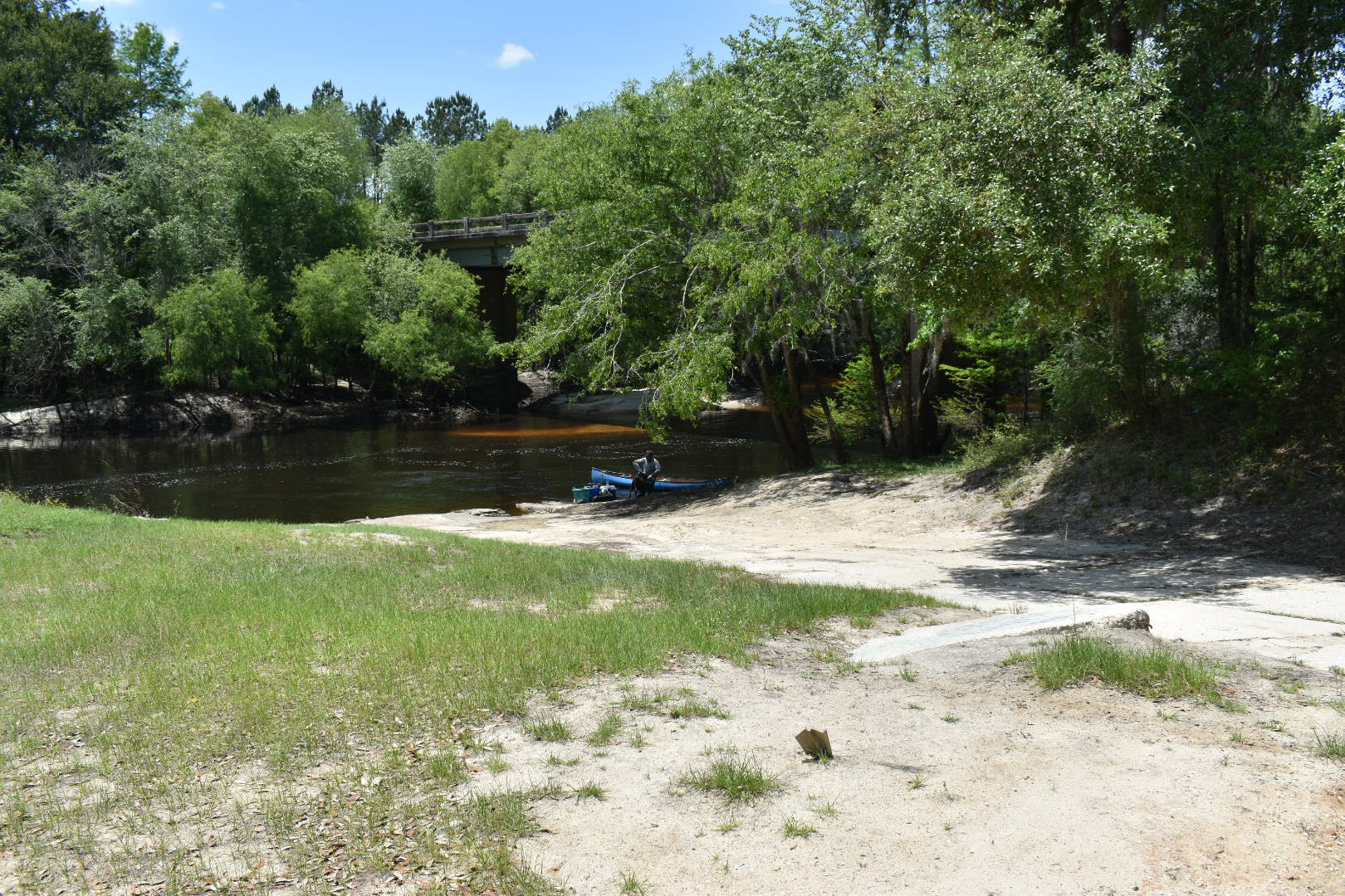 Nankin Boat Ramp, Withlacoochee River @ Clyattville-Nankin Road 2022-05-05