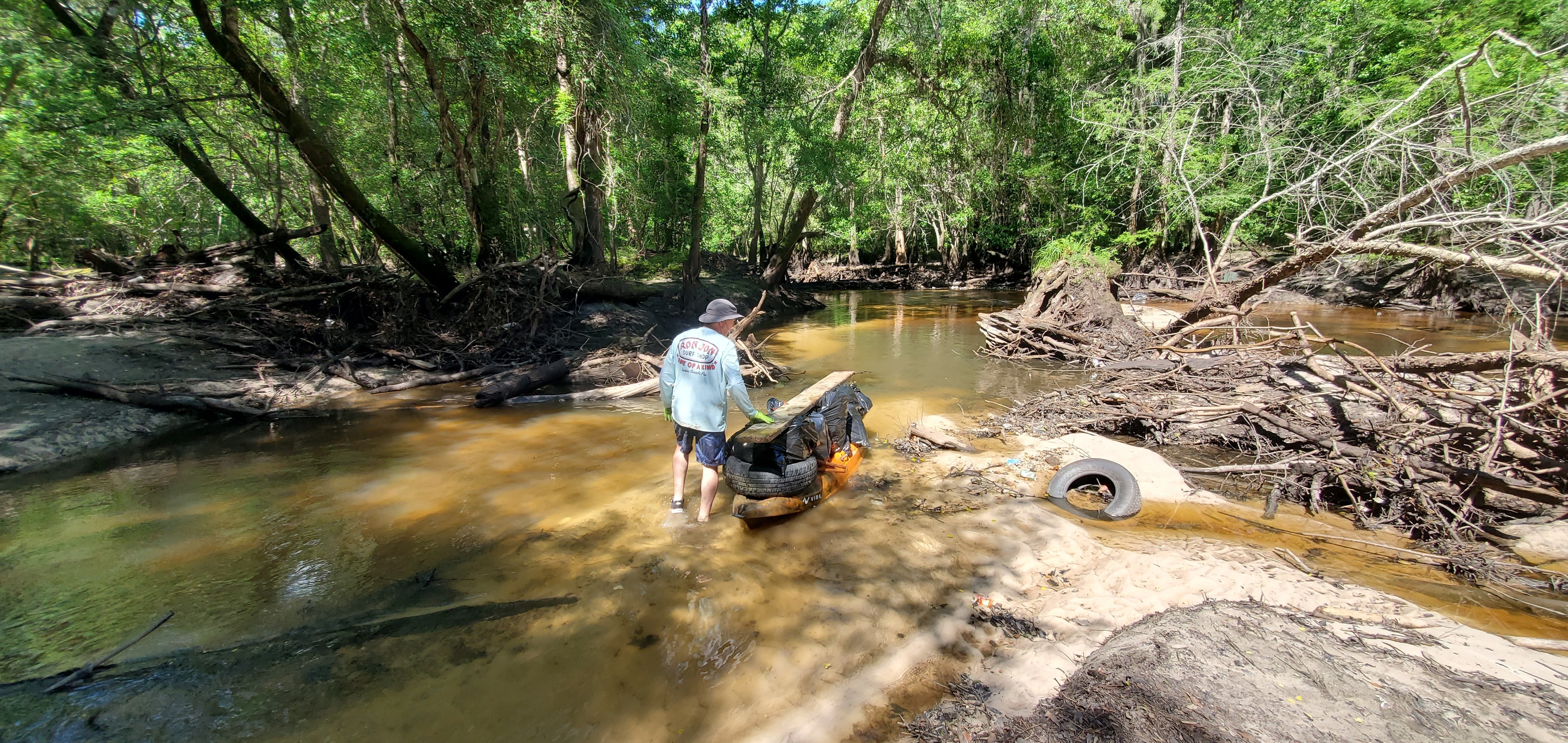 Joining the Withlacoochee River, 11:03:08, 30.8639041, -83.3206636