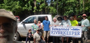 [Suwannee Riverkeeper, Elleanor Williams, Gretchen Quarterman, Hazel Williams, Russell McBride, Rob Rickert, Phil Hubbard, Mayor Scott James, Jesse Cole, Council Andy Gibbs, 11:35:56, 30.8617769, -83.3188779]