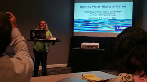 [Movie: Right to Water Rights of Nature --Liliana Guerrero R, Bocas de Ceniza Waterkeeper, Colombia]