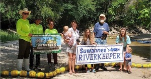 [Banners with Suwannee Riverkeeper]