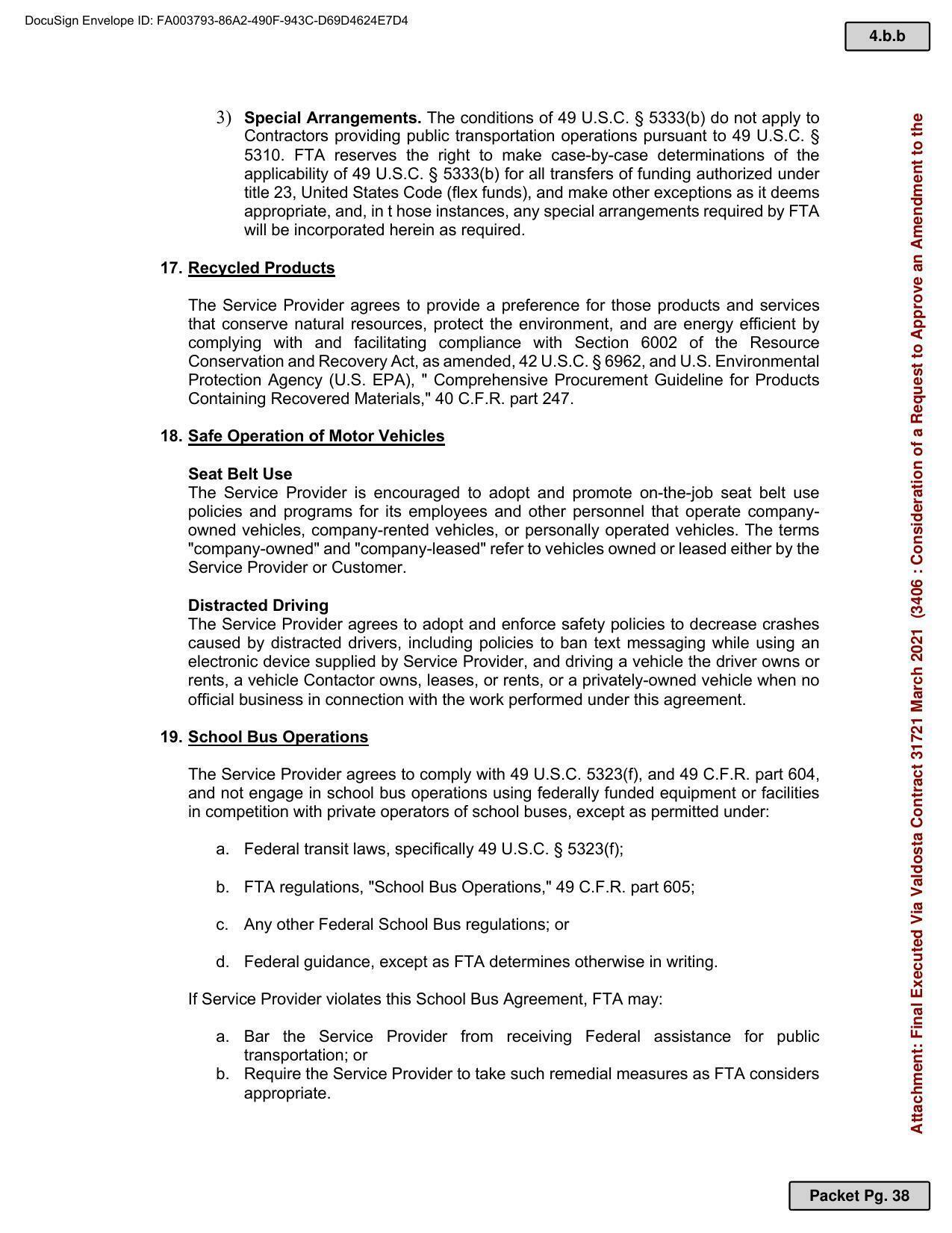 19. School Bus Operations