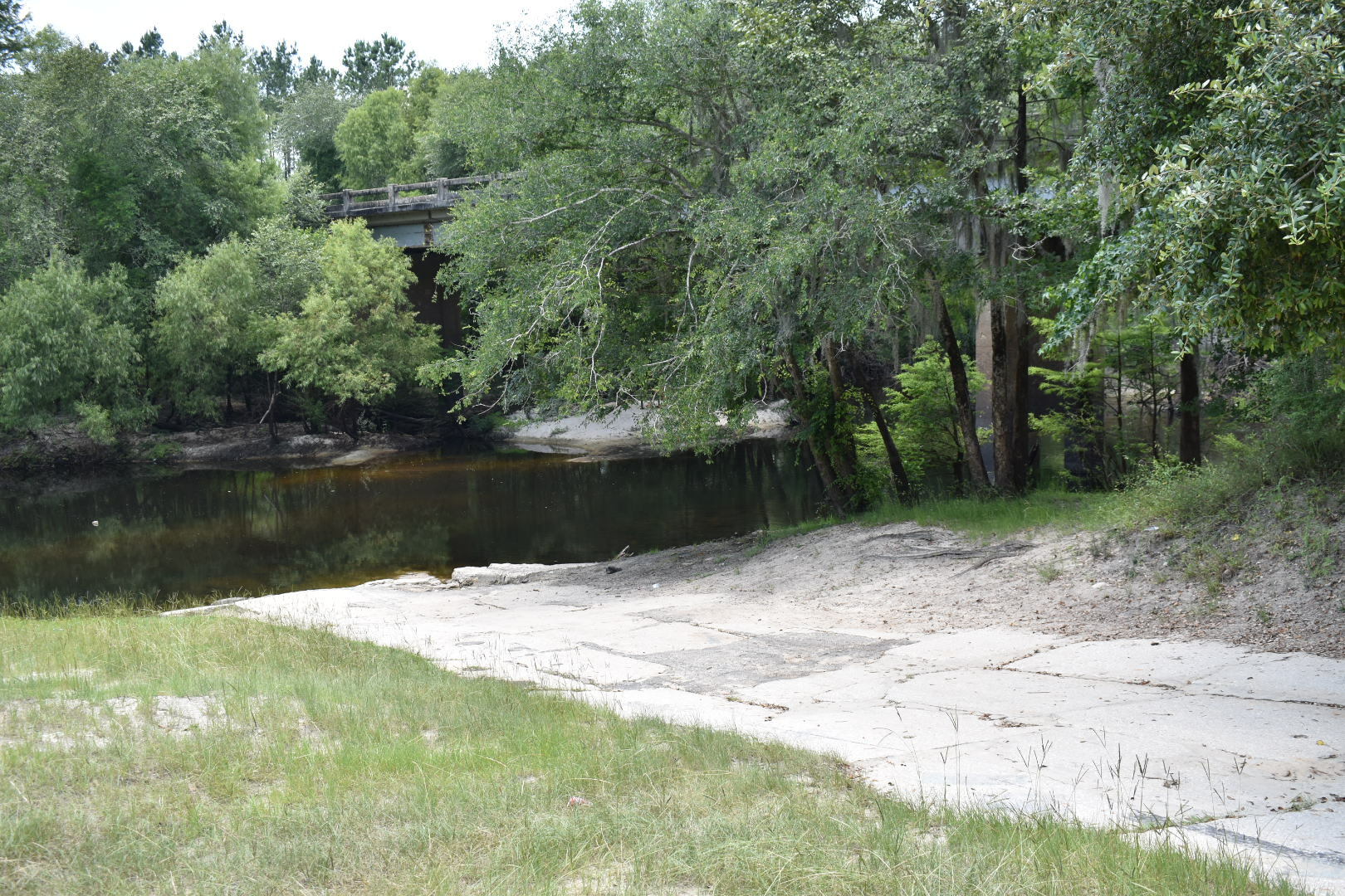 Nankin Boat Ramp, Withlacoochee River @ Clyattville-Nankin Road 2022-06-23