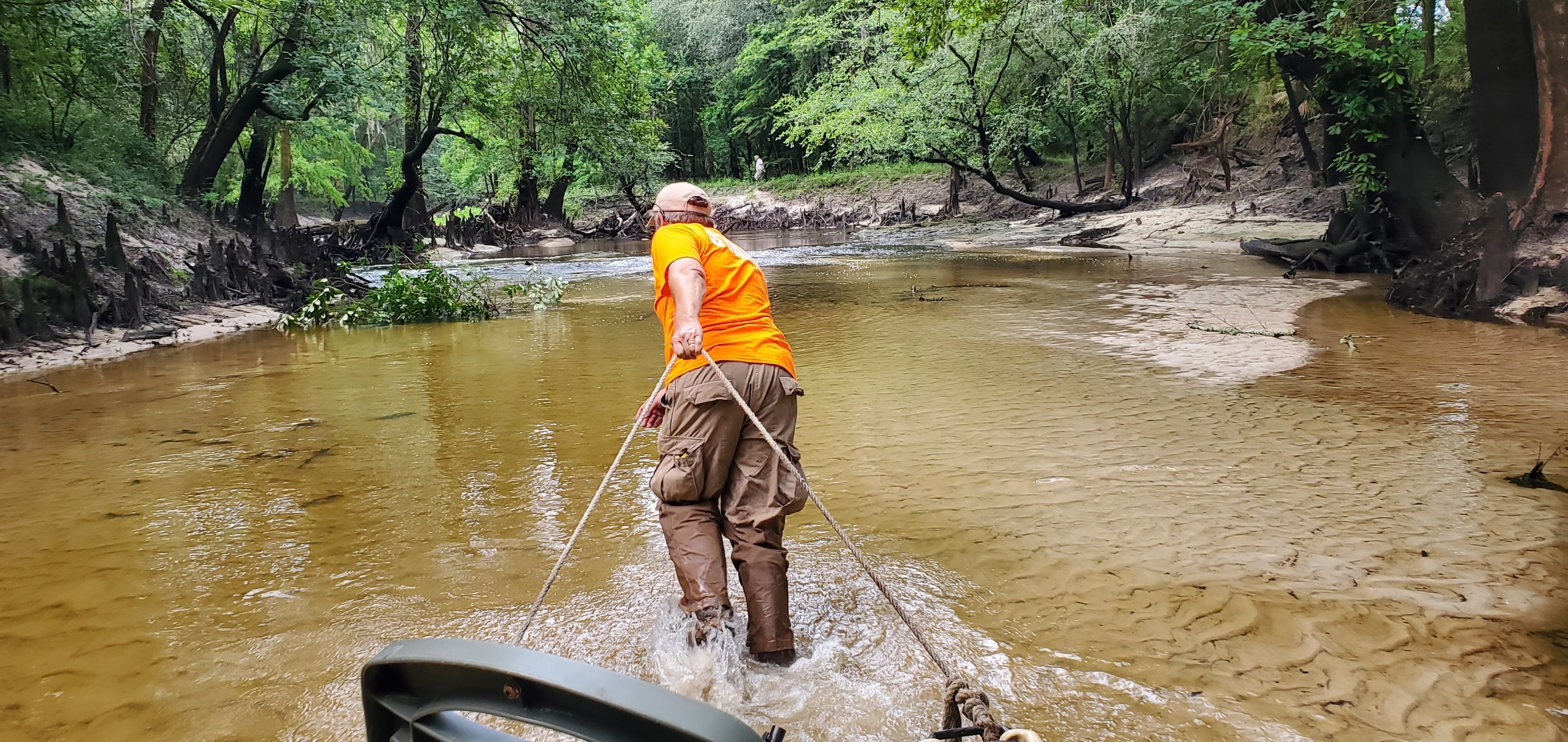 Jesse Cole hauling WWALS boat, 10:06:03, 30.8464553, -83.3475885