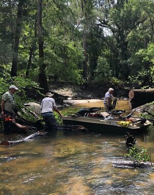 [This one totally blocked the river. Now there is a good path through. --Russell Allen McBride]