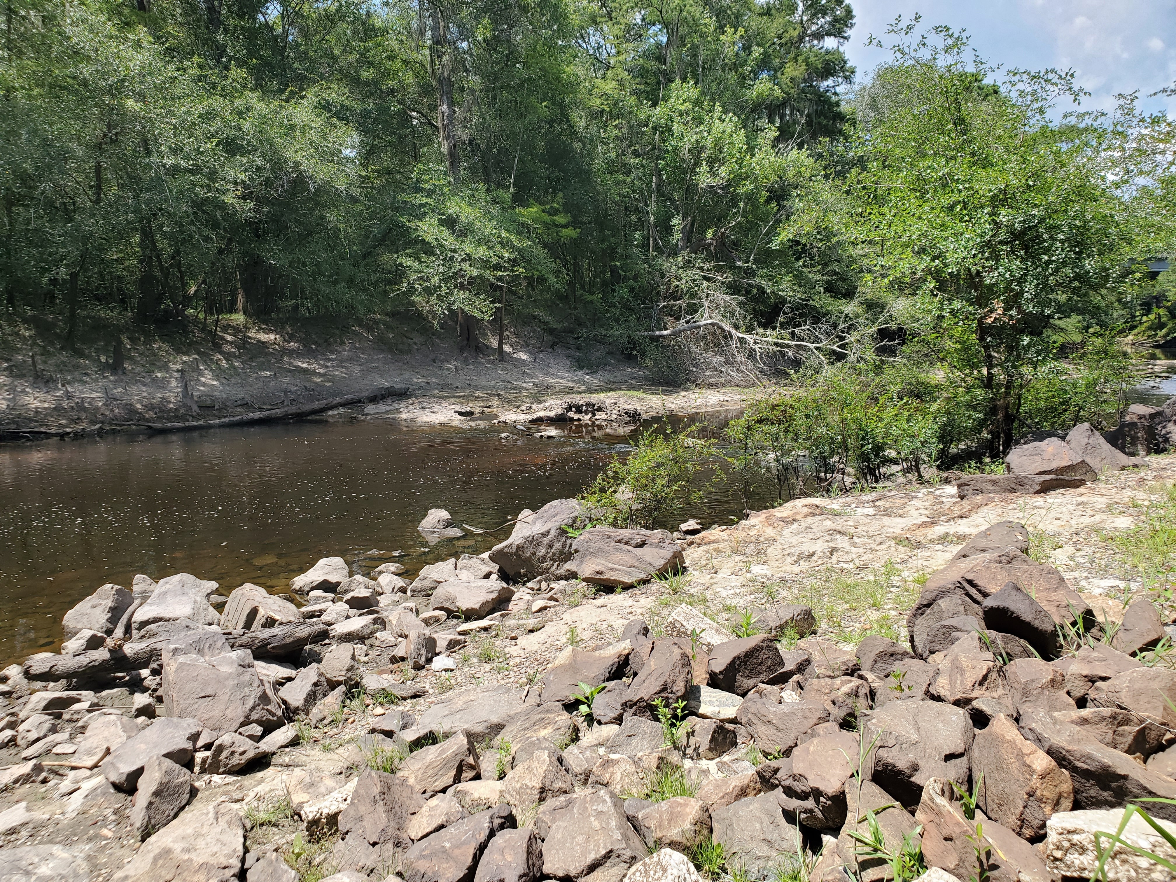 Rocks, Troupville Boat Ramp, 2022-07-05