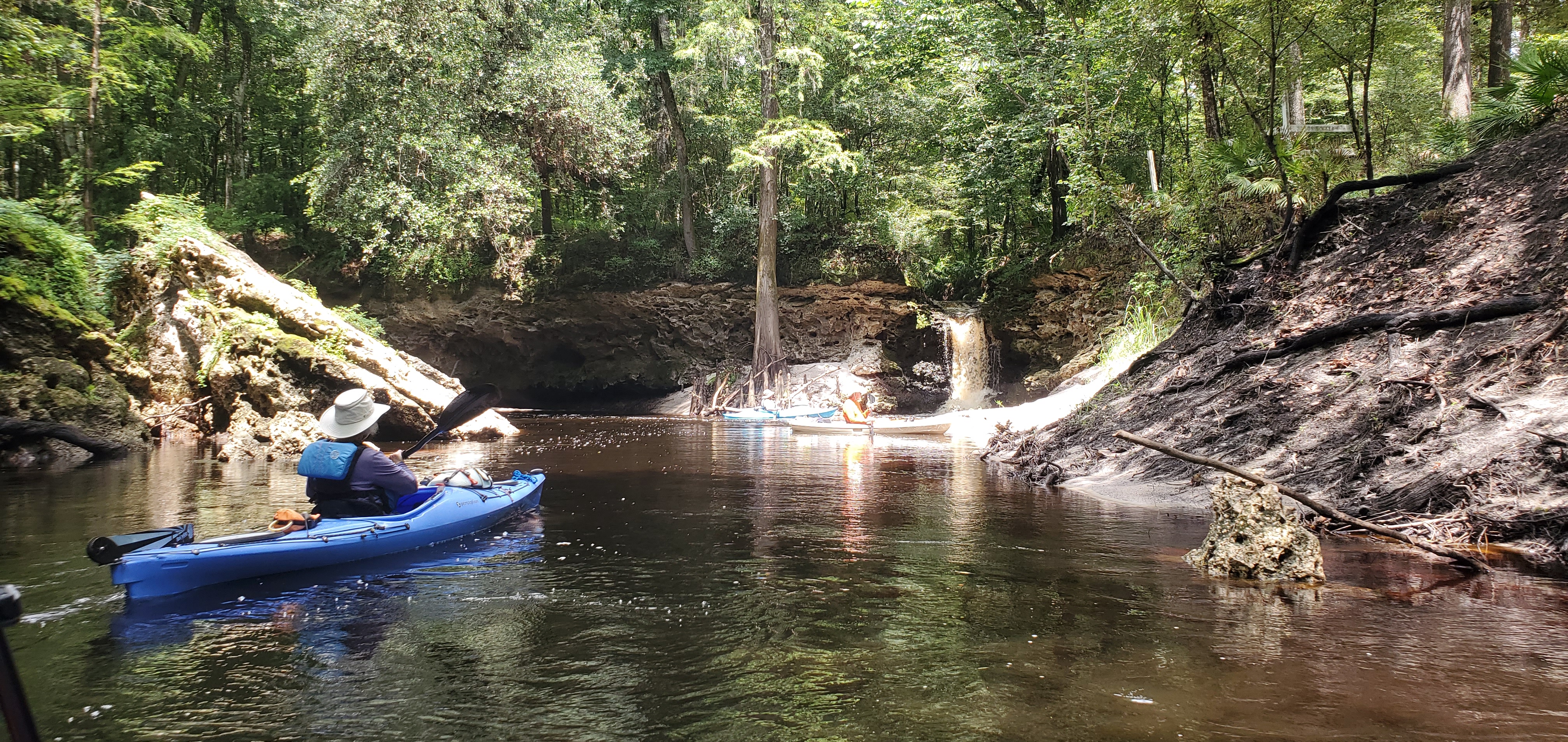 Approaching Turket Falls, 12:26:21, 30.6049402, -83.0748694