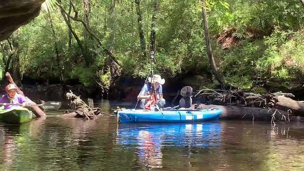 Movie: Suwannee Riverkeeper getting back in (4.8M) --Shirley Kokidko