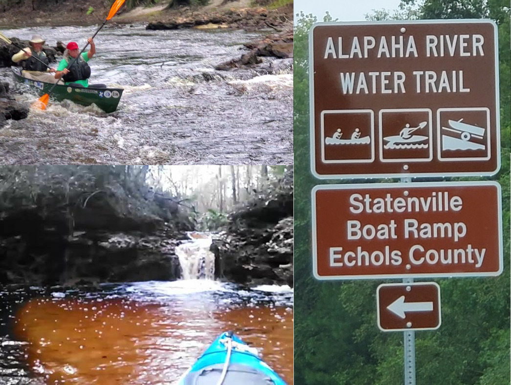 [Jennings Defeat, Turket Creek Waterfall, Statenville Boat Ramp]