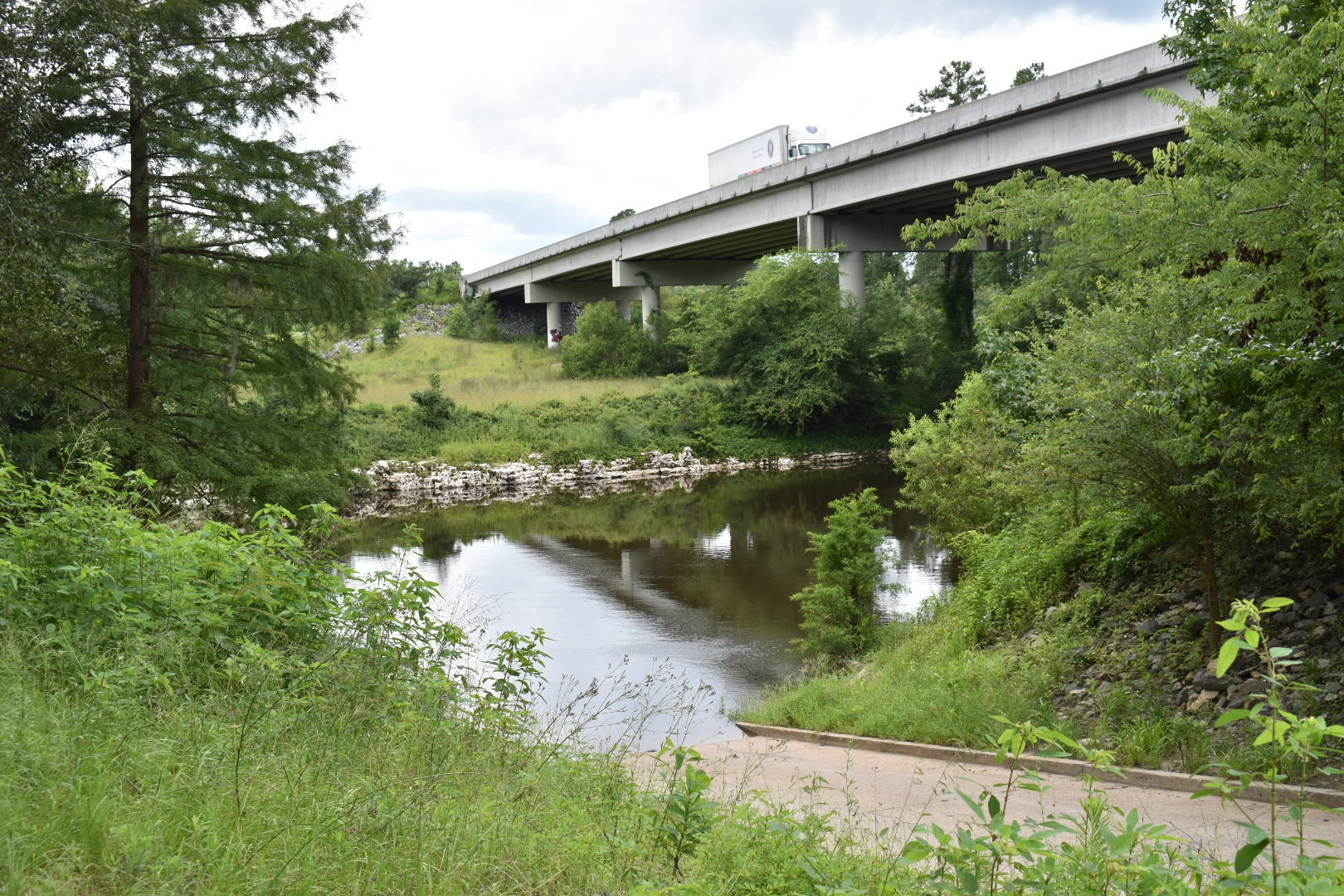 State Line Boat Ramp, Withlacoochee River @ GA 133 2022-07-14