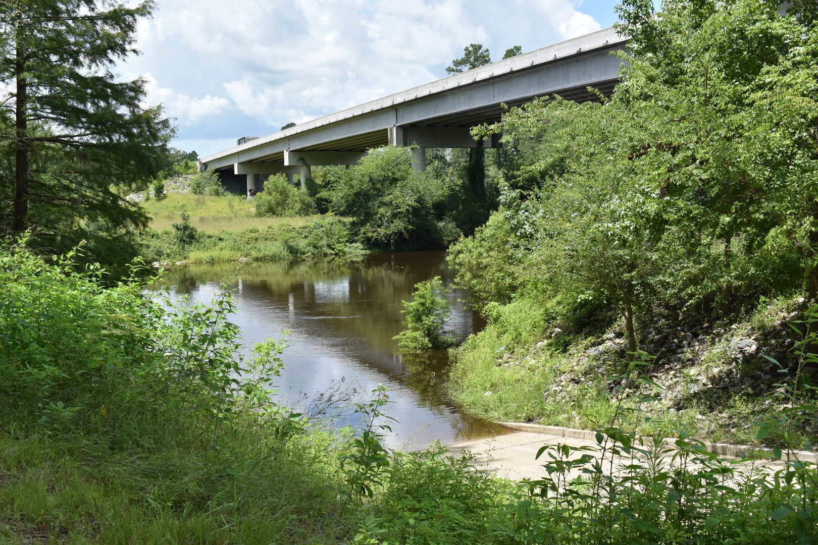 State Line Boat Ramp, Withlacoochee River 2022-07-21