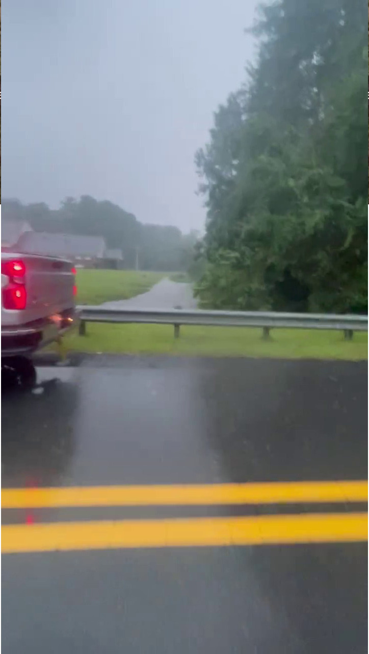 Downstream of Lakeland Ave.