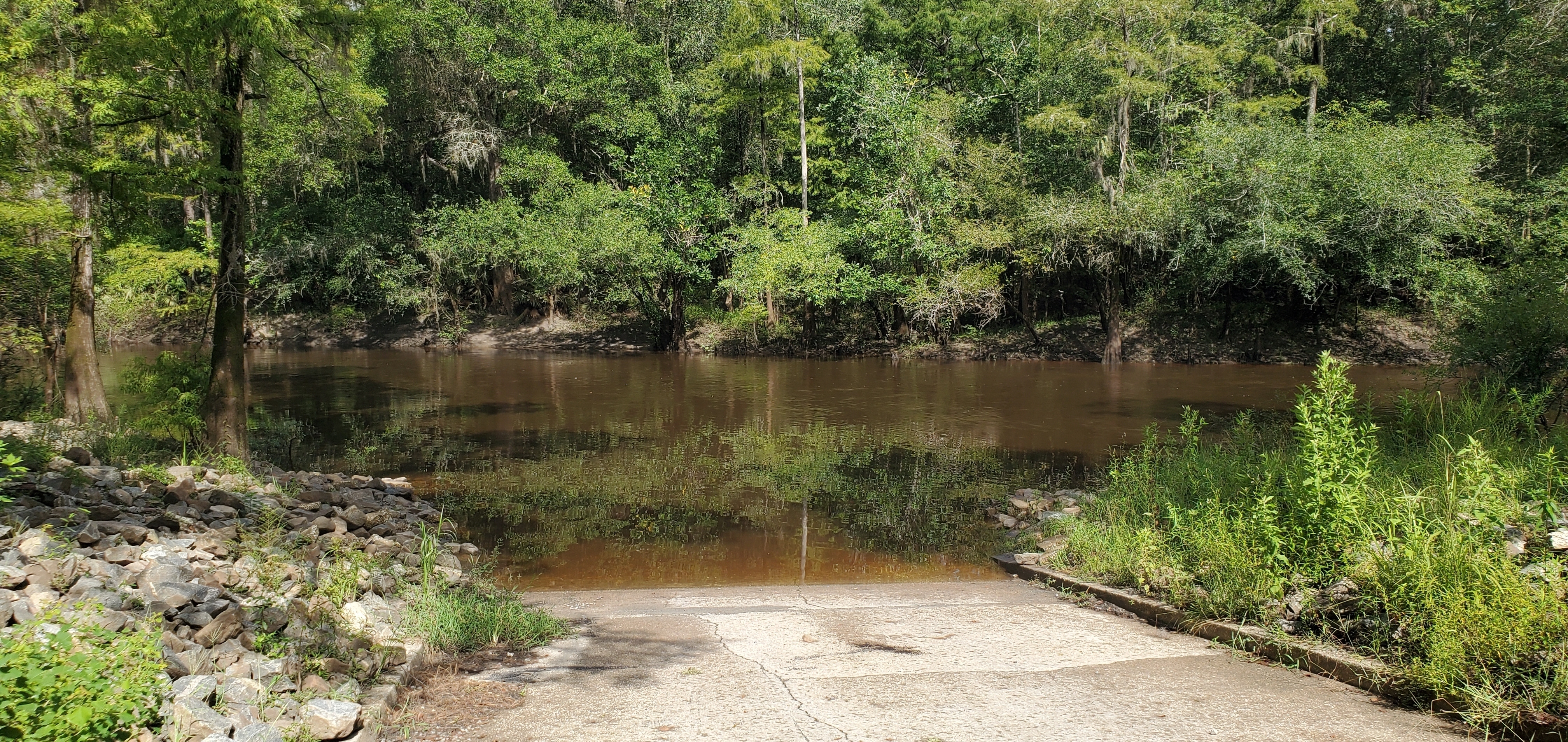 Troupville Boat Ramp, Little River, 2022:08:11 10:49:13, 30.8513200, -83.3473370