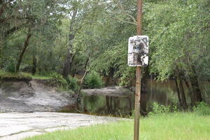 [Knights Ferry Boat Ramp Sign, Withlacoochee River 2022-08-11]