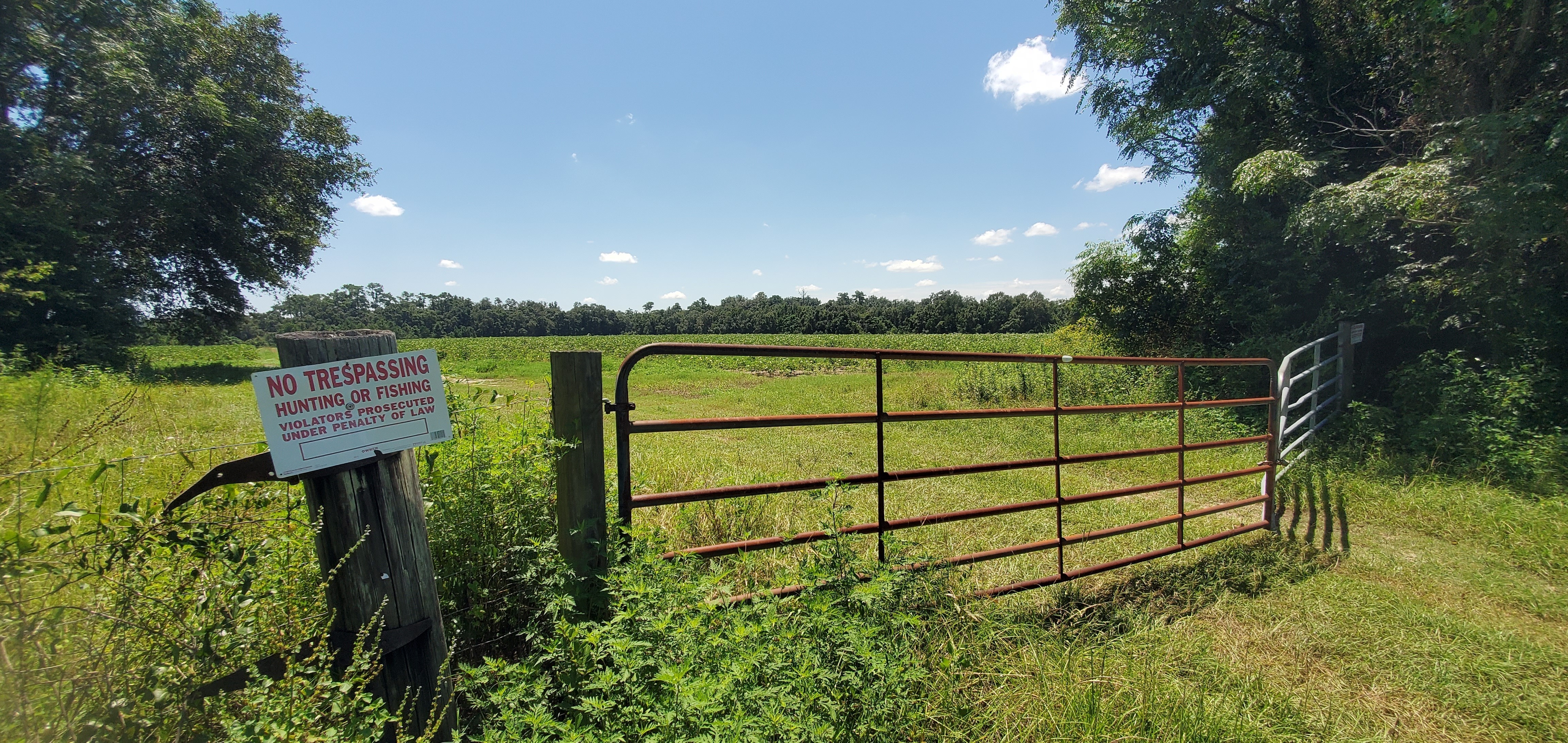 Gate, LAS North Lowndes County, 12:46:35, 30.661693, -83.241513