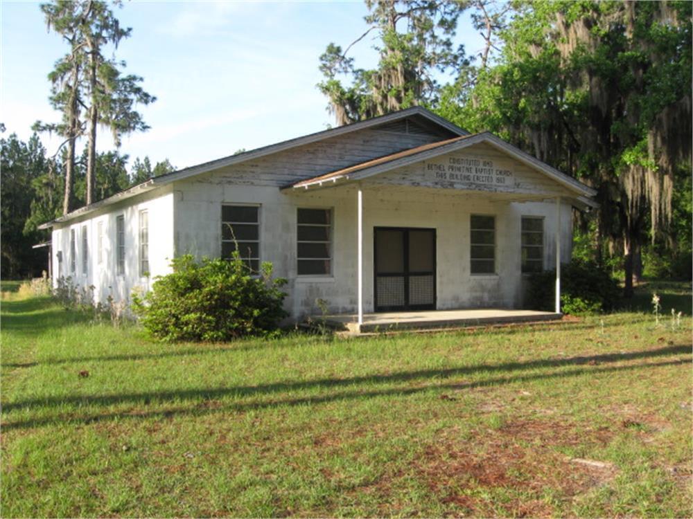 Bethel Primitive Baptist Church --Echols County Tax Assessors, 30.628618, -82.671795