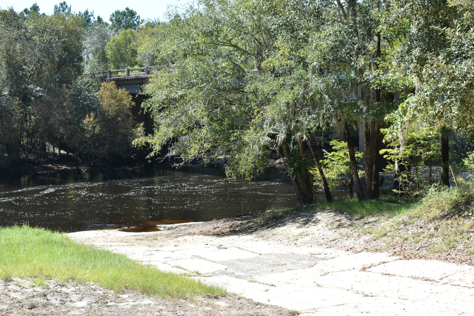 Nankin Boat Ramp, Withlacoochee River @ Clyattville-Nankin Road 2022-09-22