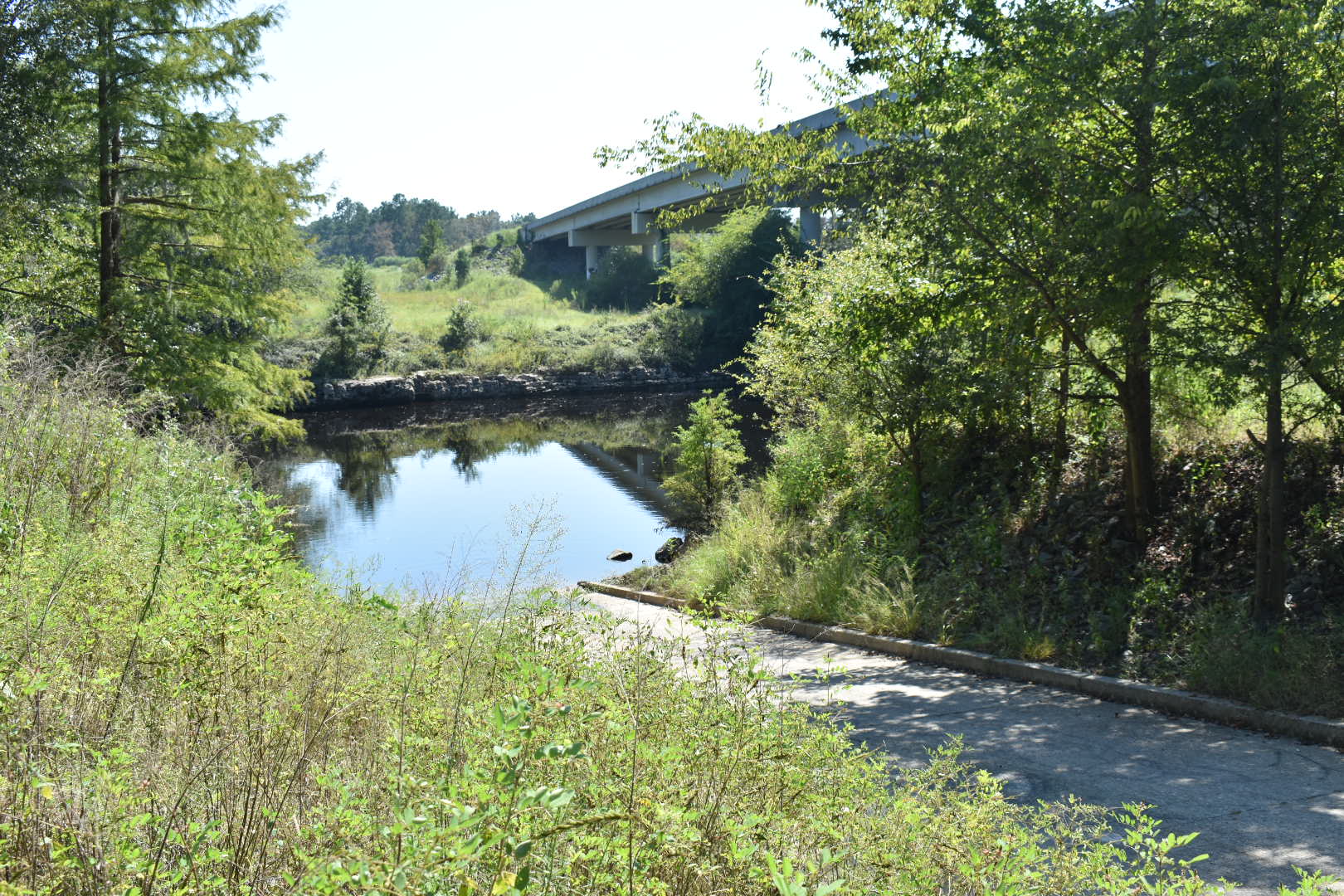 State Line Boat Ramp, Withlacoochee River @ GA 133 2022-09-22