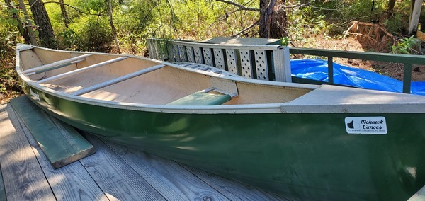 [18-foot Mohawk canoe]