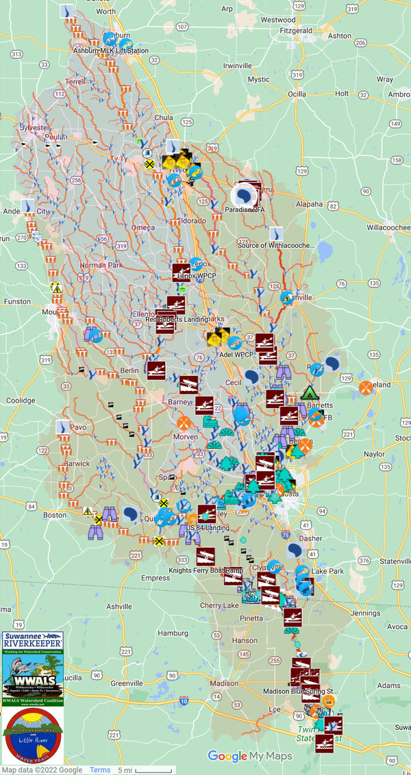 Map: WLRWT Paradise PFA