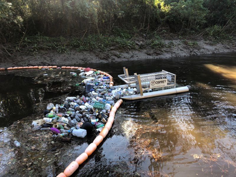 Osprey Litter Gitter. In July 2021 this company came and presented its unique trash trap with a cage device to CATCH AND HOLD trash until someone could be made available to come out and empty it...