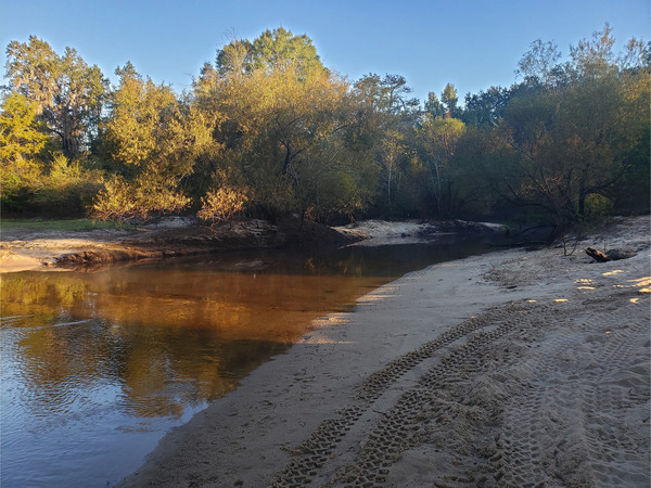 Upstream, Folsom Bridge Landing, Little River @ GA 122 2022-10-06