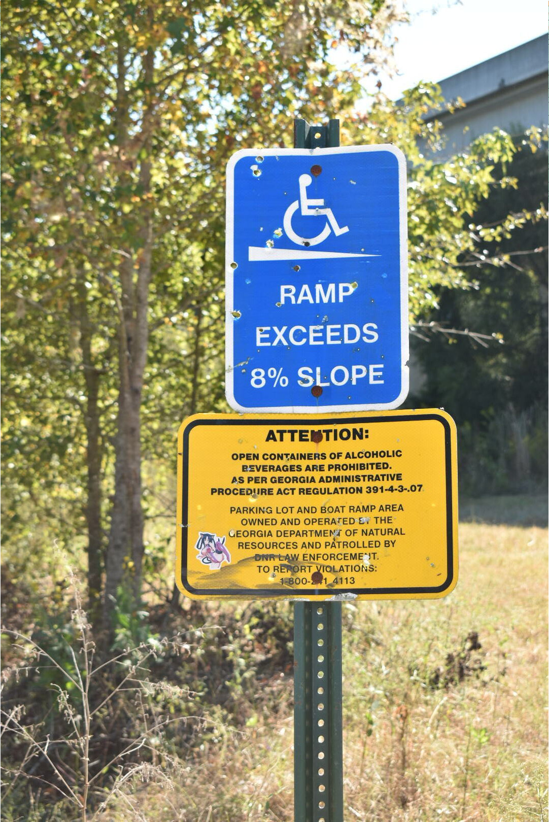 Slope Exceeds, State Line Boat Ramp, Withlacoochee River 2022-10-06