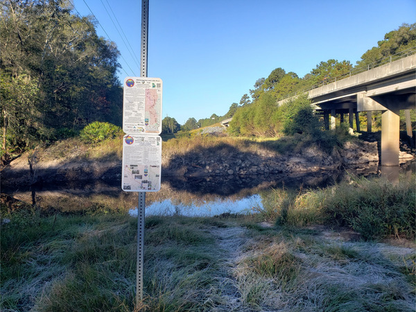 [Hagan Bridge Landing, Withlacoochee River @ GA 122 2022-10-20]