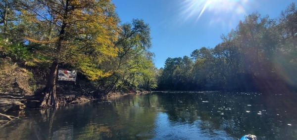 One Mile Marker and Withlacoochee River, 11:22:30, 30.6322426, -83.2992942