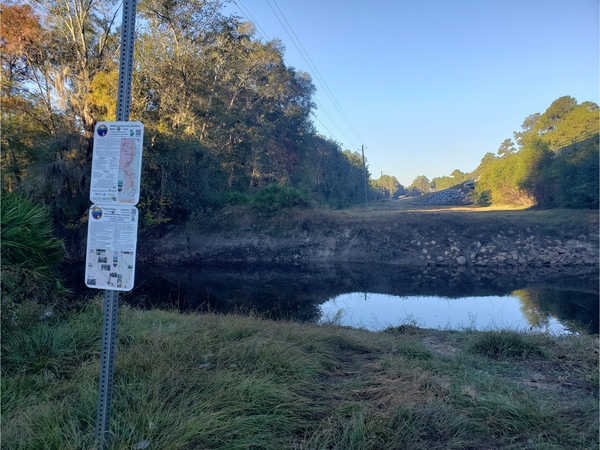 [Hagan Bridge Landing, Withlacoochee River @ GA 122 2022-10-27]