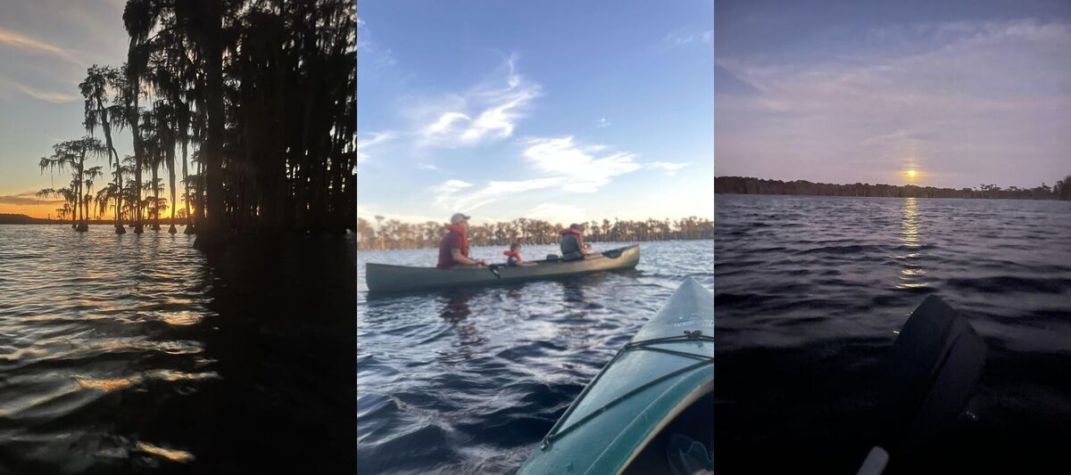 [Sunset, Boaters, Moonrise 2022-11-08]