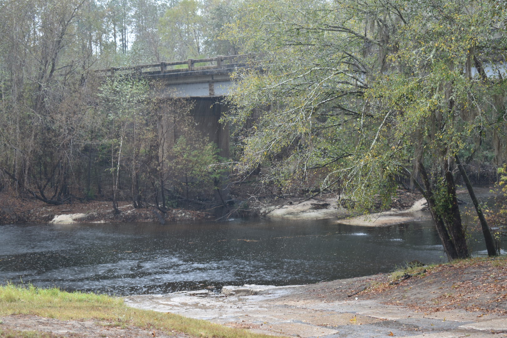 Nankin Boat Ramp, Withlacoochee River @ Clyattville-Nankin Road 2022-11-10