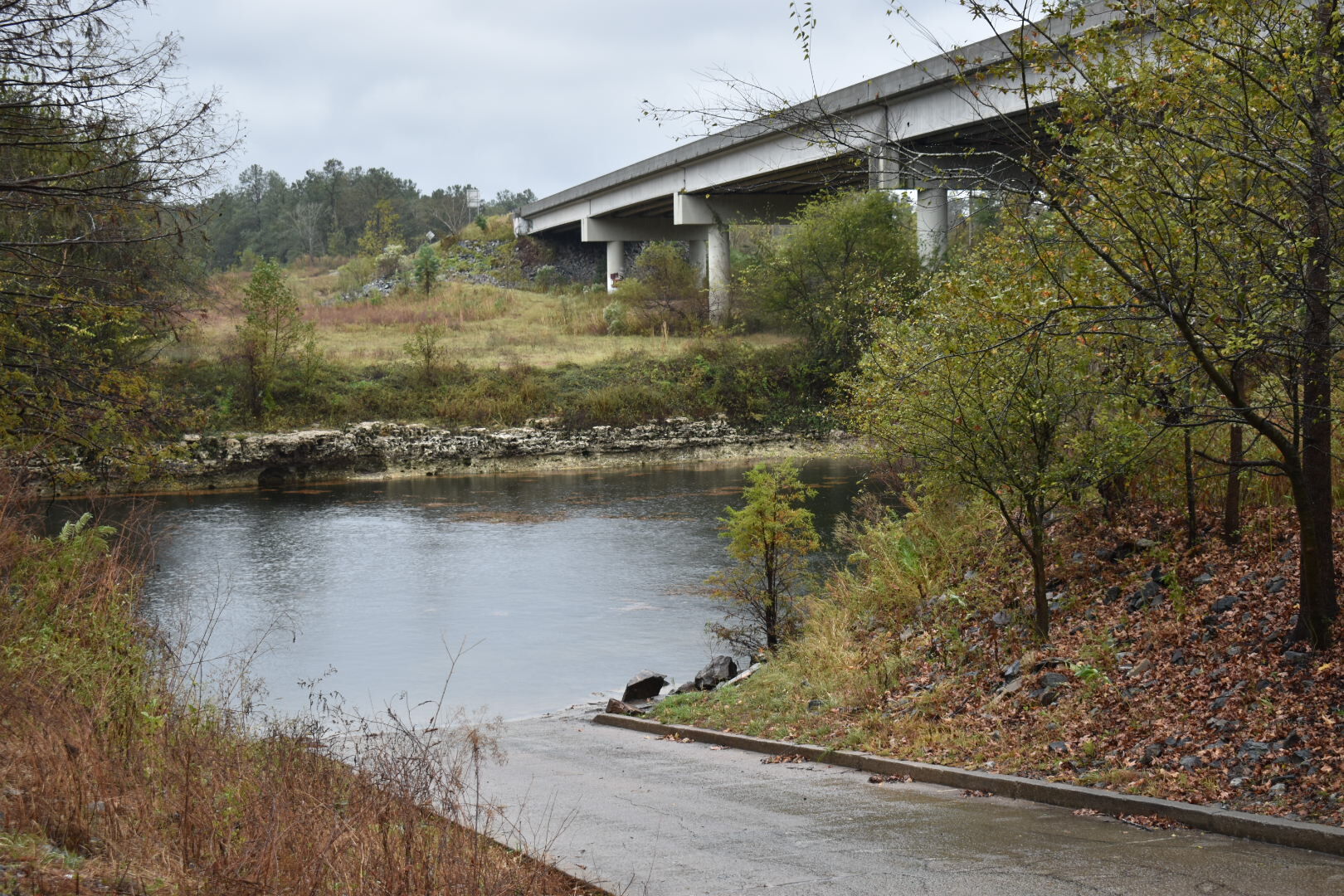 State Line Boat Ramp, Withlacoochee River @ GA 133 2022-11-10