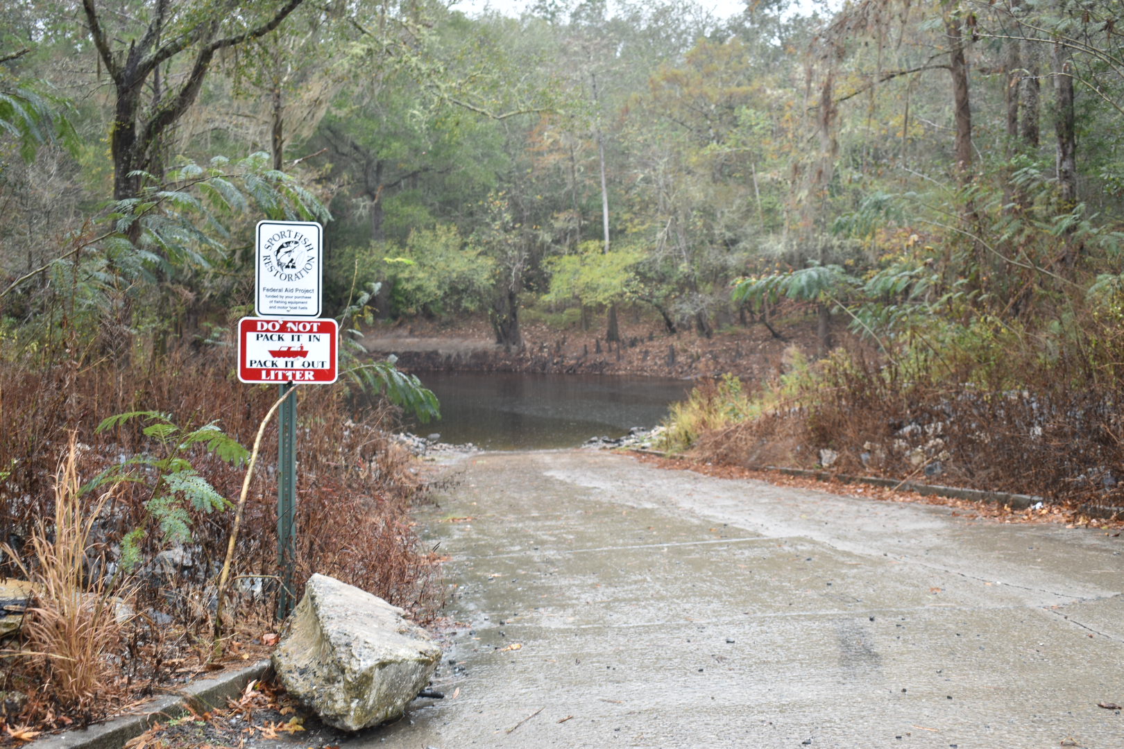 Troupville Boat Ramp, Little River @ GA 133 2022-11-10