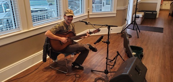 [David Rodock, winner of the Suwannee Riverkeeper Songwriting Contest 2022]