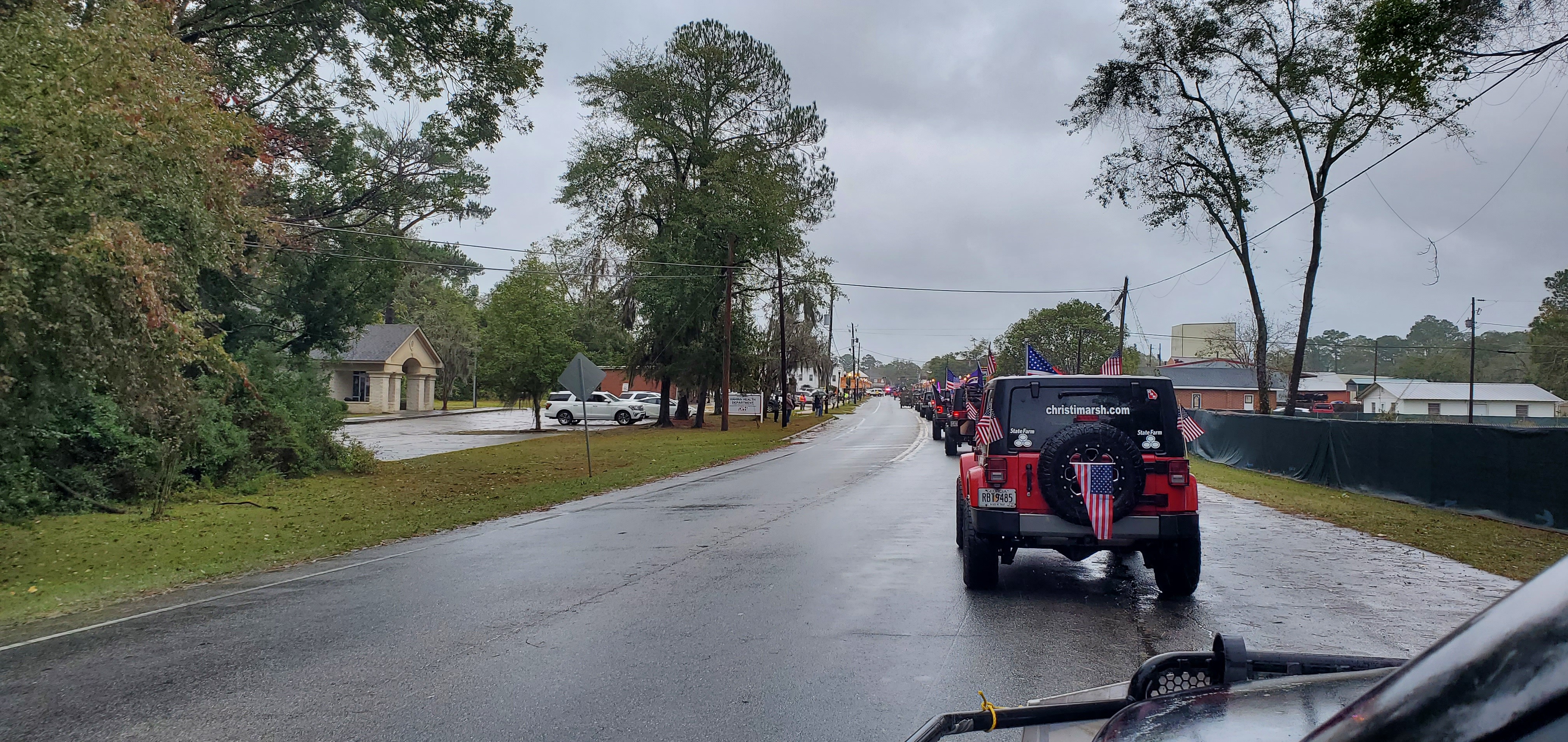 Parade starting