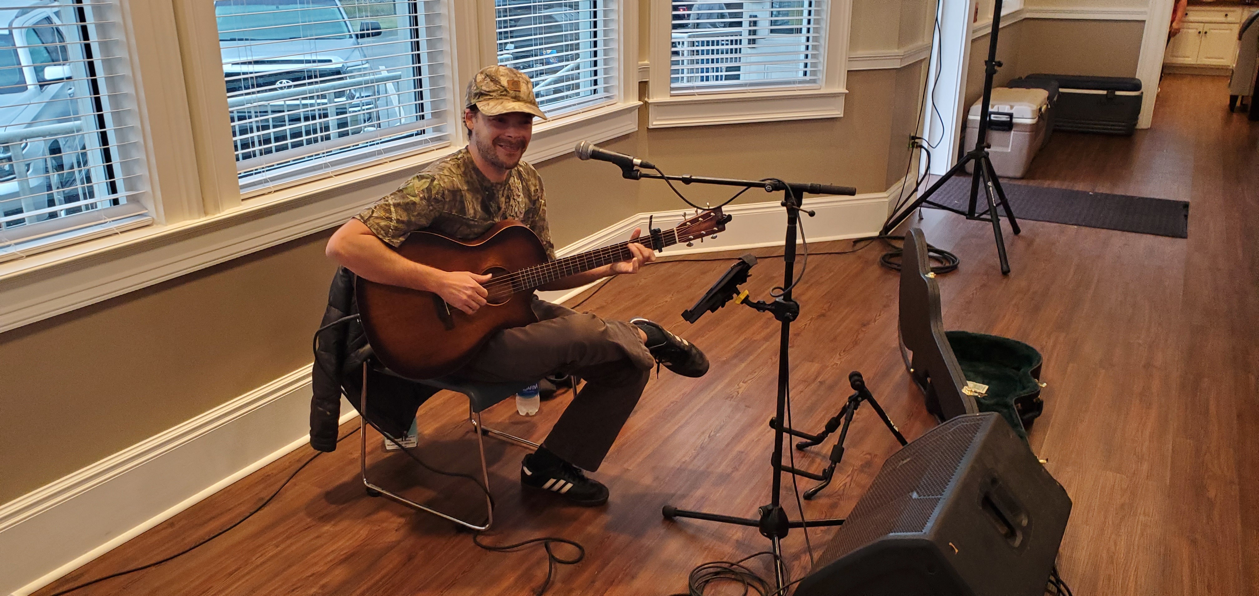 David Rodock, winner of the Suwannee Riverkeeper Songwriting Contest 2022