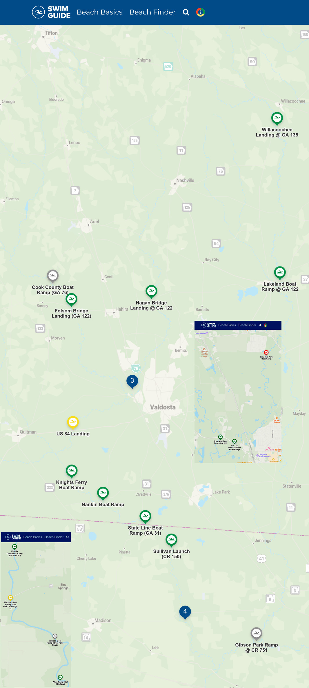 Map: Creeks bad, rivers mostly OK water quality 2022-11-13