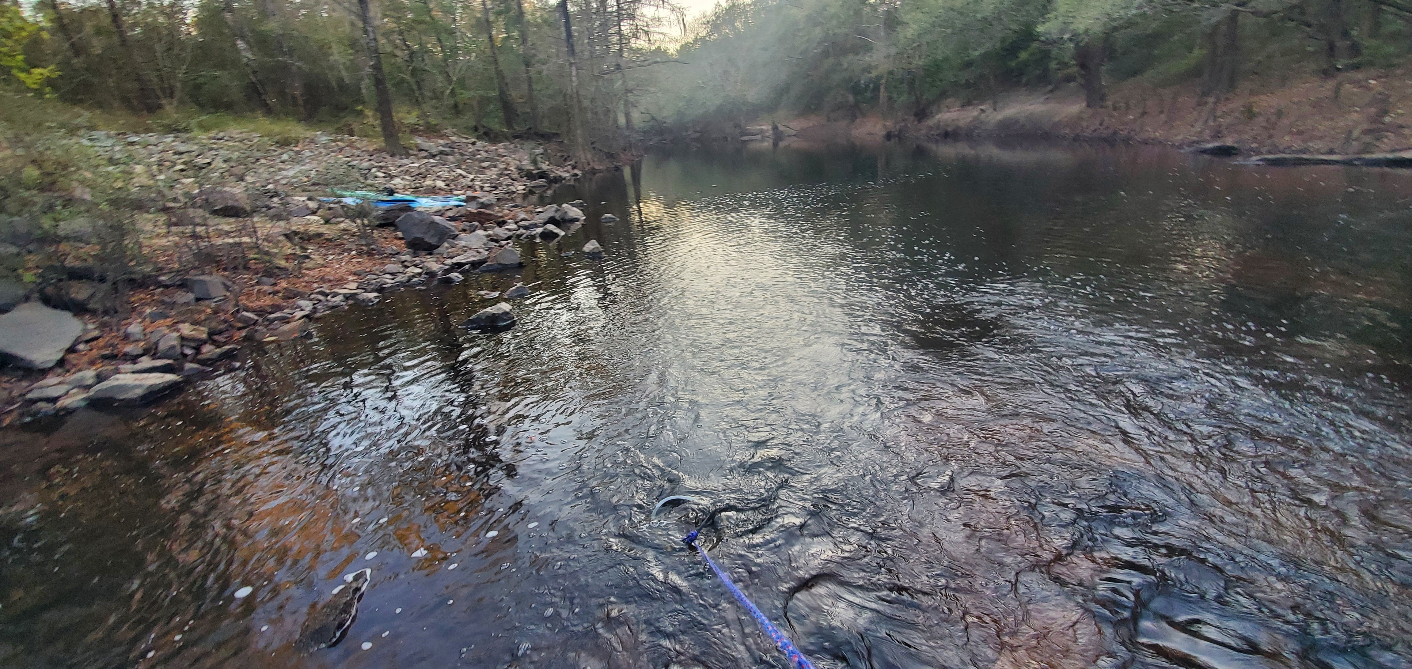 Bucket, downstream past Troupville Boat Ramp, Little River, 2022-11-13 17:06:56, 30.8515406, -83.3476540