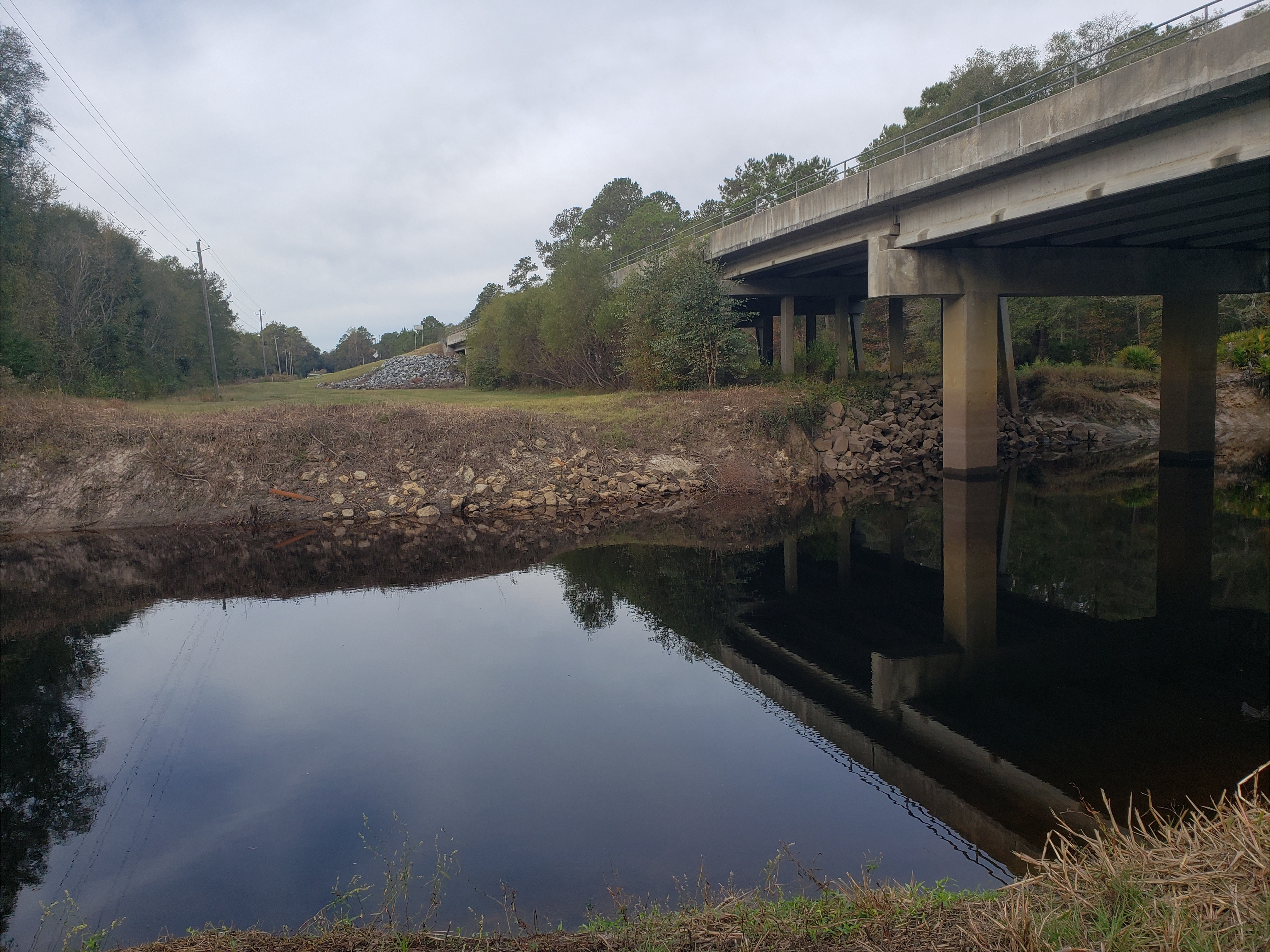 Hagan Bridge Landing, Withlacoochee River @ GA 122 2022-11-17