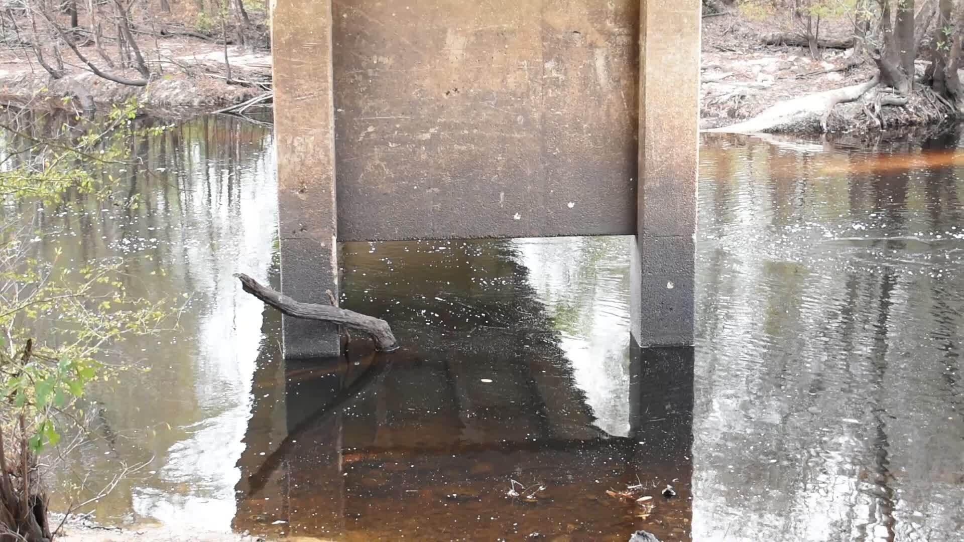 Movie: Nankin Boat Ramp Water Level, Withlacoochee River @ Clyattville-Nankin Road 2022-11-17