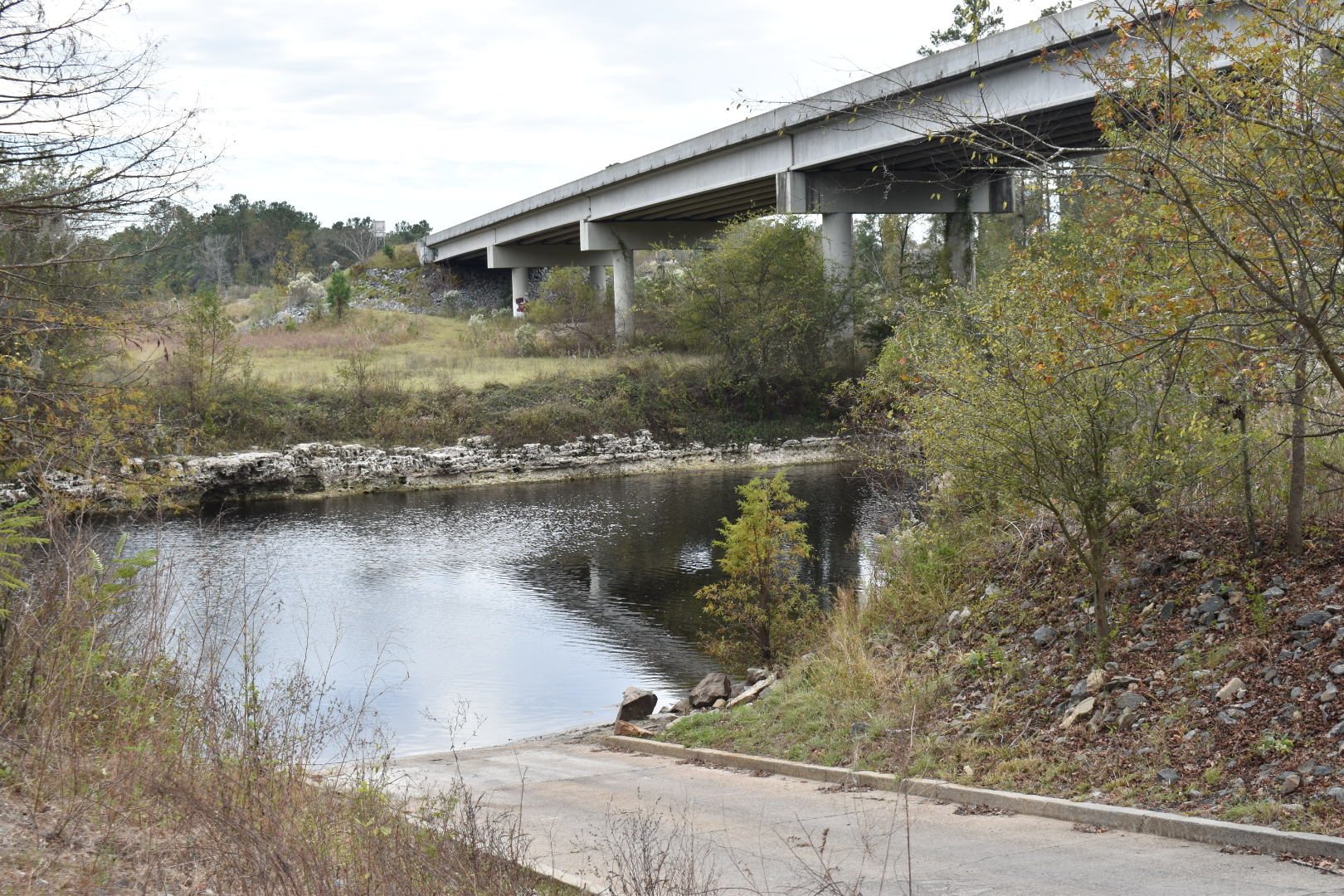 State Line Boat Ramp, Withlacoochee River @ GA 133 2022-11-17