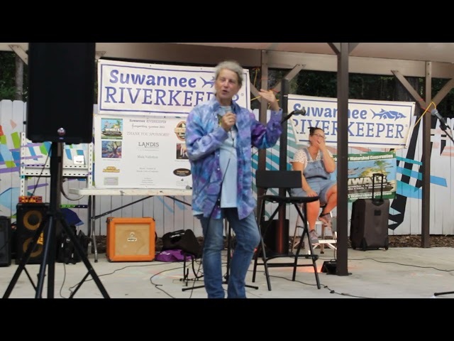 Advocacy, donations, music --Gretchen Quarterman, WWALS E.D. @ Suwannee Riverkeeper Songwriting Contest 2022