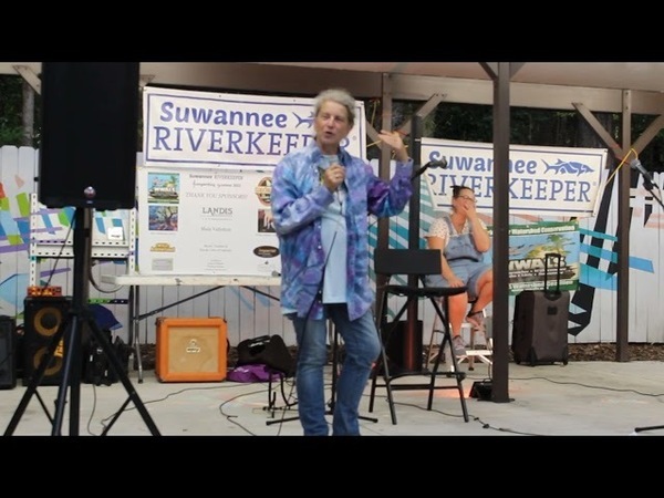 [Advocacy, donations, music --Gretchen Quarterman, WWALS E.D. @ Suwannee Riverkeeper Songwriting Contest 2022]