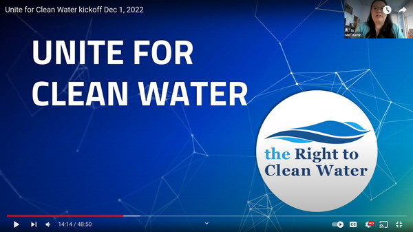 [Unite for Clean Water Kickoff]