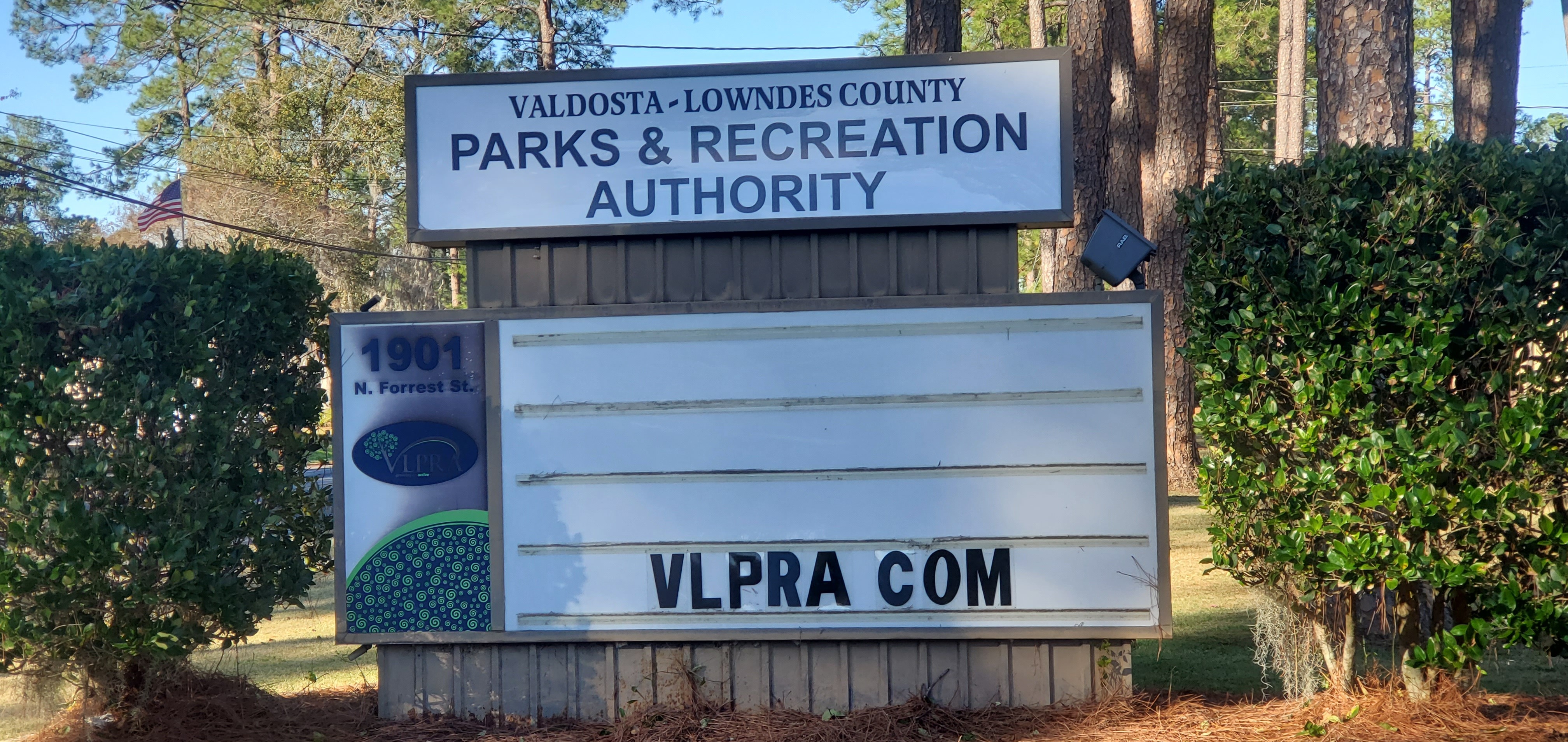 VLPRA sign, 2022:12:01 15:22:09, 30.8550071, -83.2658433