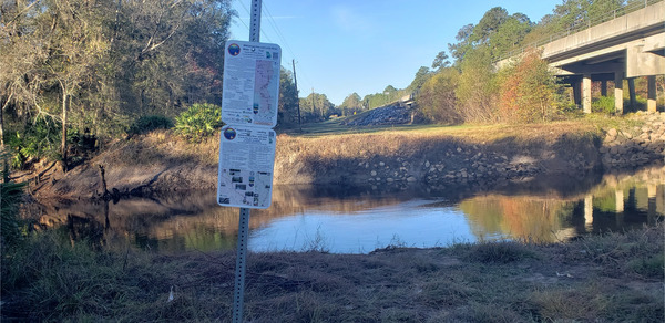 [Hagan Bridge Landing, Withlacoochee River @ GA 122 2022-12-01]